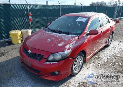 2009 Toyota Corolla S from USA, damaged, VIN 1NXBU40EX9Z059574